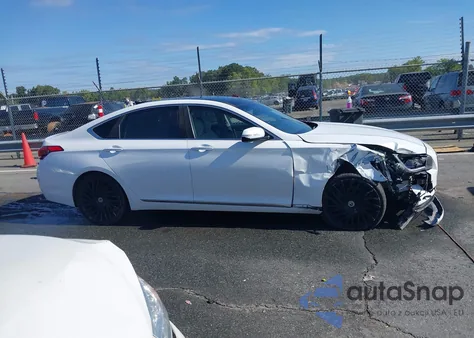 2017 Genesis G80 3.8 из США, поврежденный, VIN KMHGN4JE4HU205886